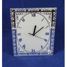 8.4cm x 24cm Rectangle Glass Photo Clock