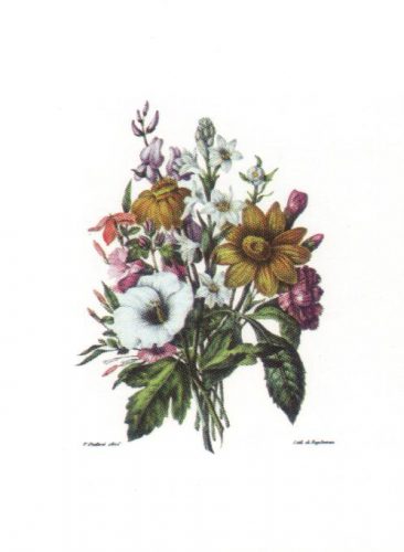 Bouquet 2 - Open Edition Print by artist Oudart