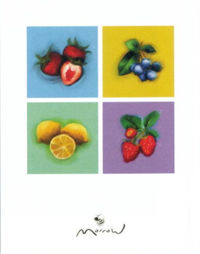 Four Fruit Panel - Open Edition Print by artist Anthony Morrow
