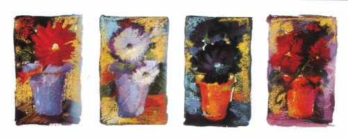 Floral Panel 1 - Open Edition Print by artist Nel Whatmore