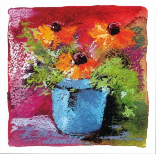 Potted Floral 2 - Open Edition Print by artist Nel Whatmore