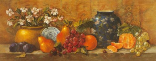 Oranges & Pears - Open Edition Print by artist N Wiseman