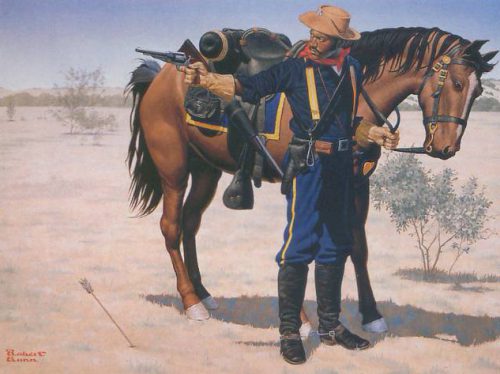 The Buffalo Soldier - Limited Edition Print by artist Robert Gunn