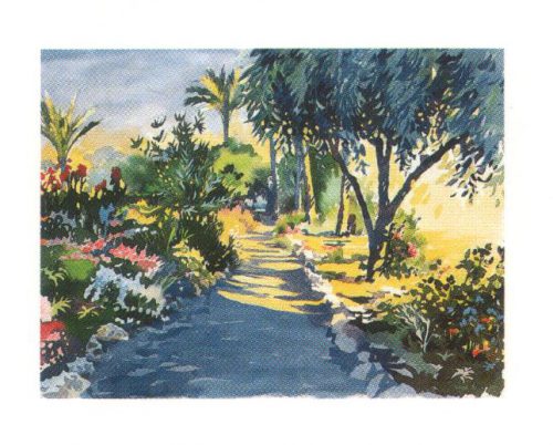 Tropical Pathway 1 - Open Edition Print by artist H Soan