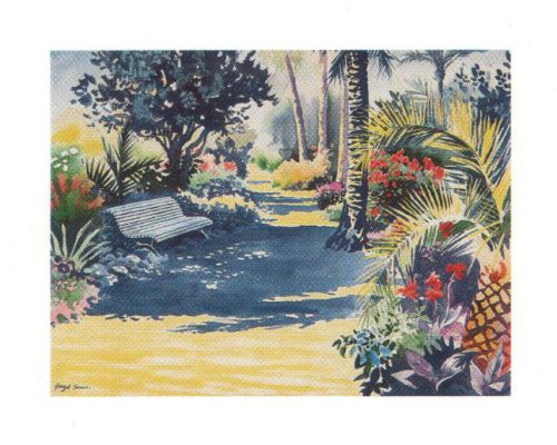 Tropical Pathway 2 - Open Edition Print by artist H Soan
