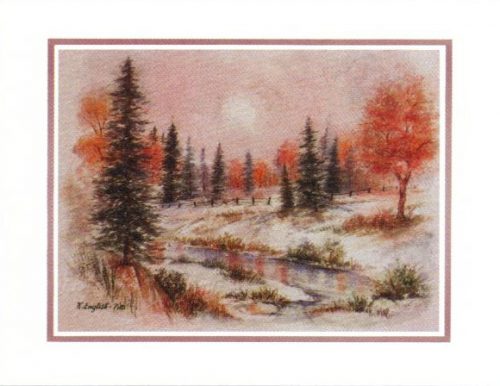 Rustic Scene - Open Edition Print by artist K English-Pitts
