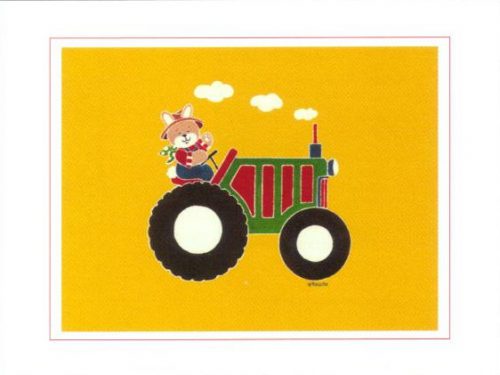 Tractor - Open Edition Print by artist Shelly Rasche