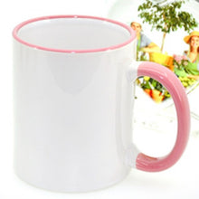 Load image into Gallery viewer, Coloured Rim &amp; Handle Mugs
